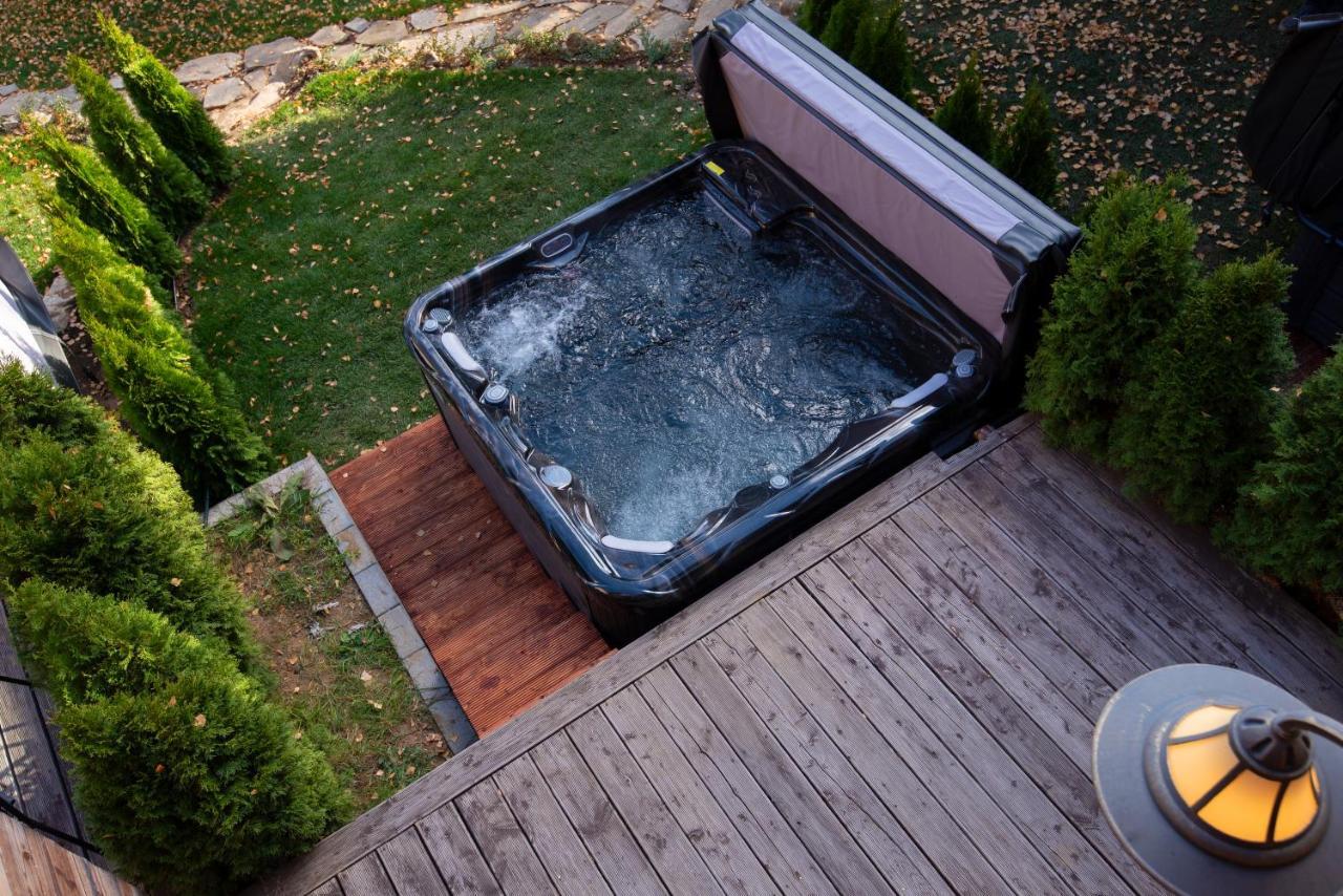 Pinus Villas Lodge With Private Jacuzzi & Phyto-Sauna Retreat Zheleznitsa Екстер'єр фото