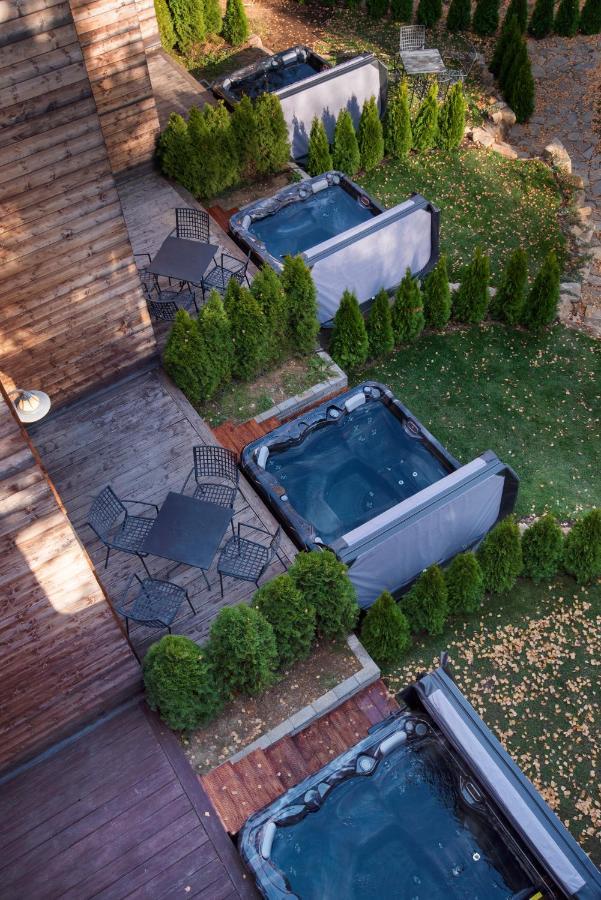 Pinus Villas Lodge With Private Jacuzzi & Phyto-Sauna Retreat Zheleznitsa Екстер'єр фото