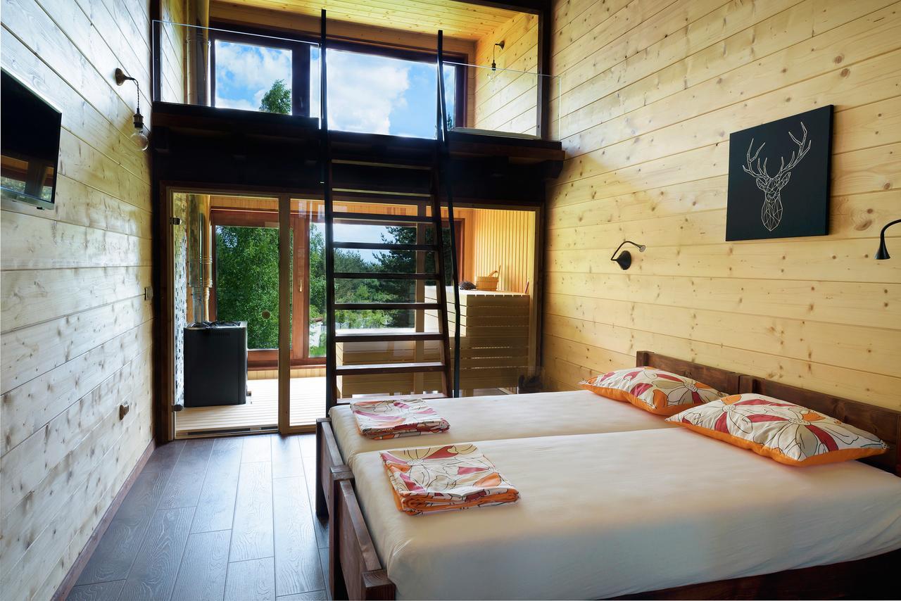 Pinus Villas Lodge With Private Jacuzzi & Phyto-Sauna Retreat Zheleznitsa Екстер'єр фото
